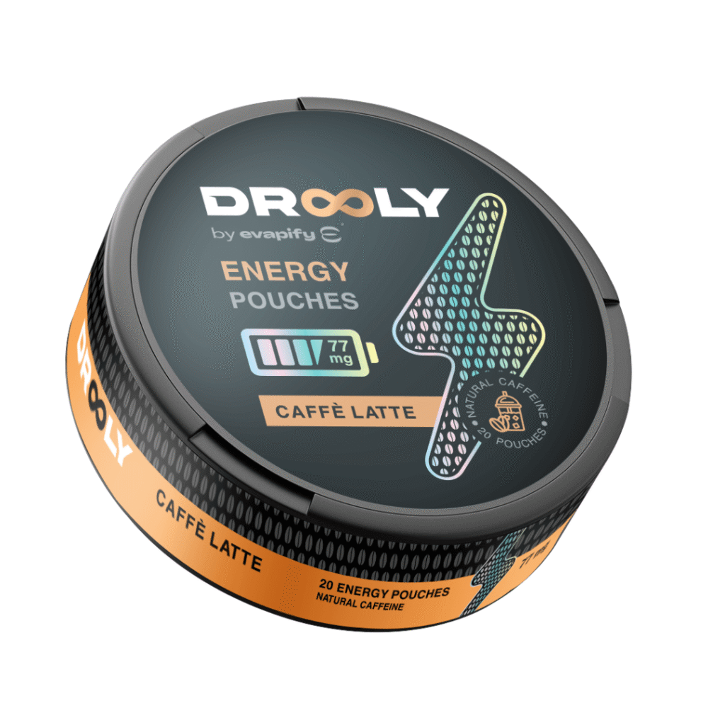 DroolyCaffeinePouches-CaffeLatte77mg – Vape Wholesale Johannesburg | Cape Town | South Africa