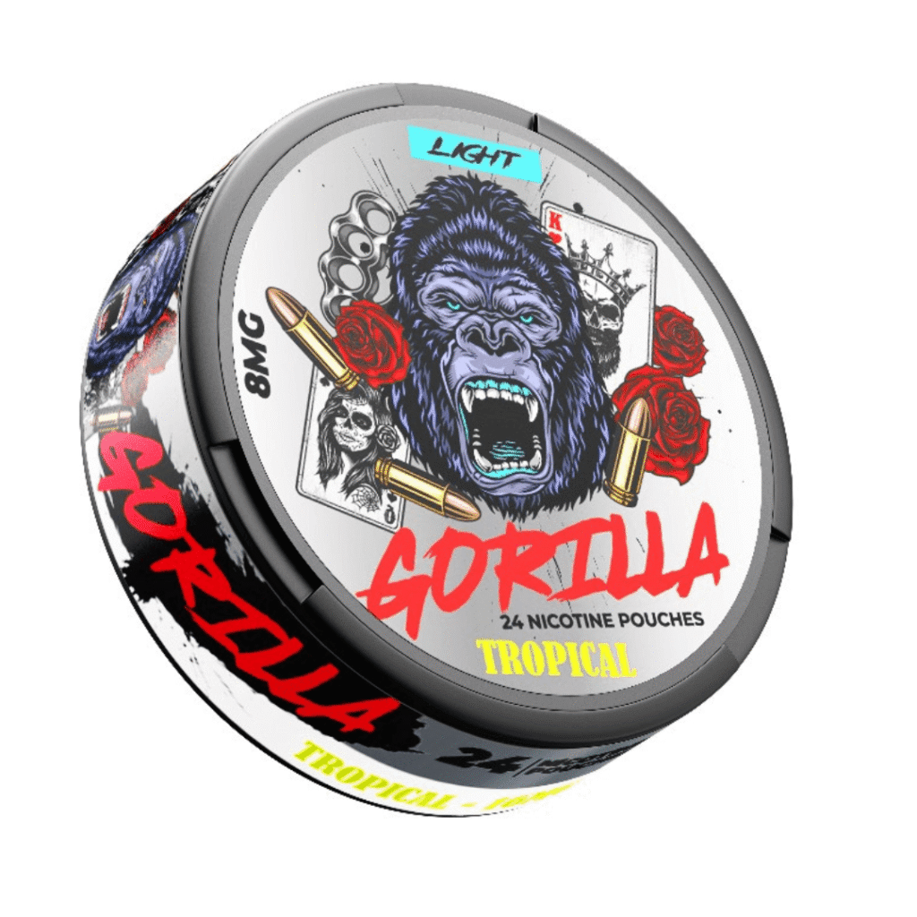 Gorilla-light-tropicalNicotinePouches.png – Vape wholesaler south africa | Wholesale vape south africa