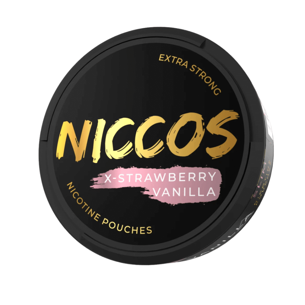 NICCOS-X-StrawberryVanilla-NicotinePouches-1.png – Vape wholesaler south africa | Wholesale vape south africa