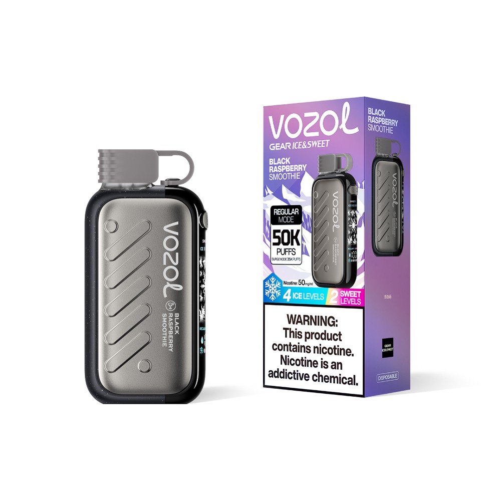 Vozol-Gear-Ice-Sweet-Black-Raspberry-Smoothie – Vape wholesaler south africa | Wholesale vape south africa