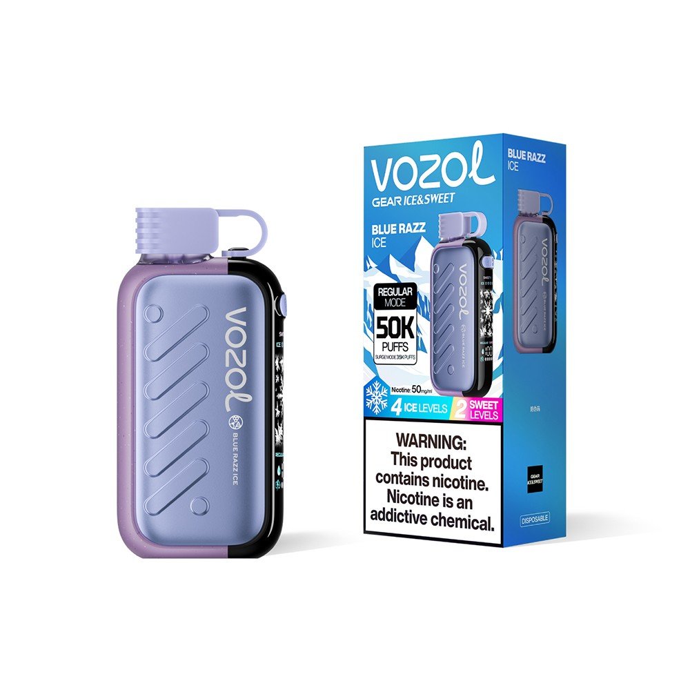 Vozol-Gear-Ice-Sweet-Blue-Razz-Ice – Vape wholesaler south africa | Wholesale vape south africa