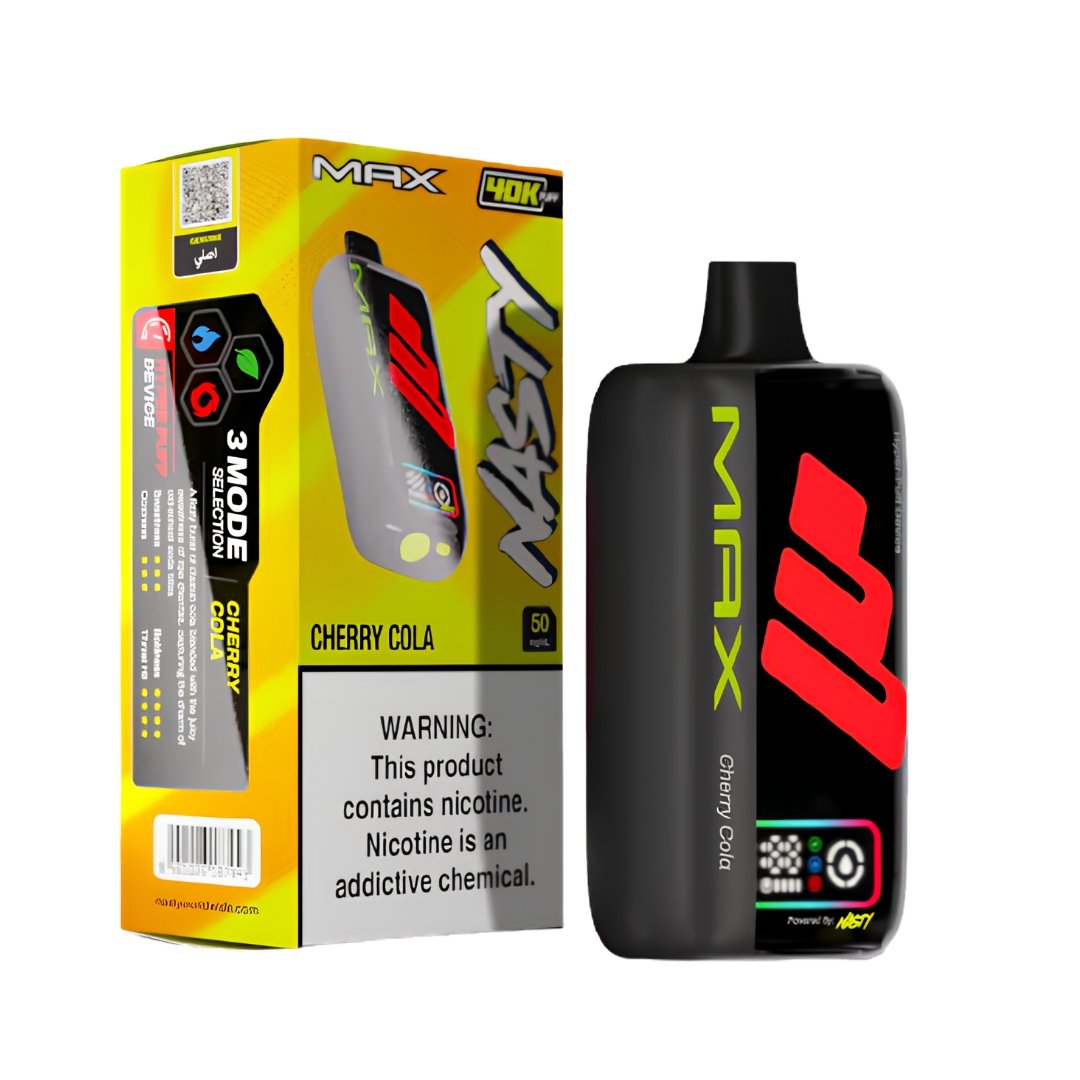 Cherry Cola – NASTY MAX 40K Disposable Vapes – Vape wholesaler south africa | Wholesale vape south africa