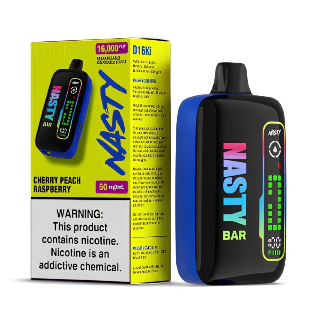 Cherry Peach Raspberry – NASTY BAR D16Ki Disposable Vapes – Vape wholesaler south africa | Wholesale vape south africa