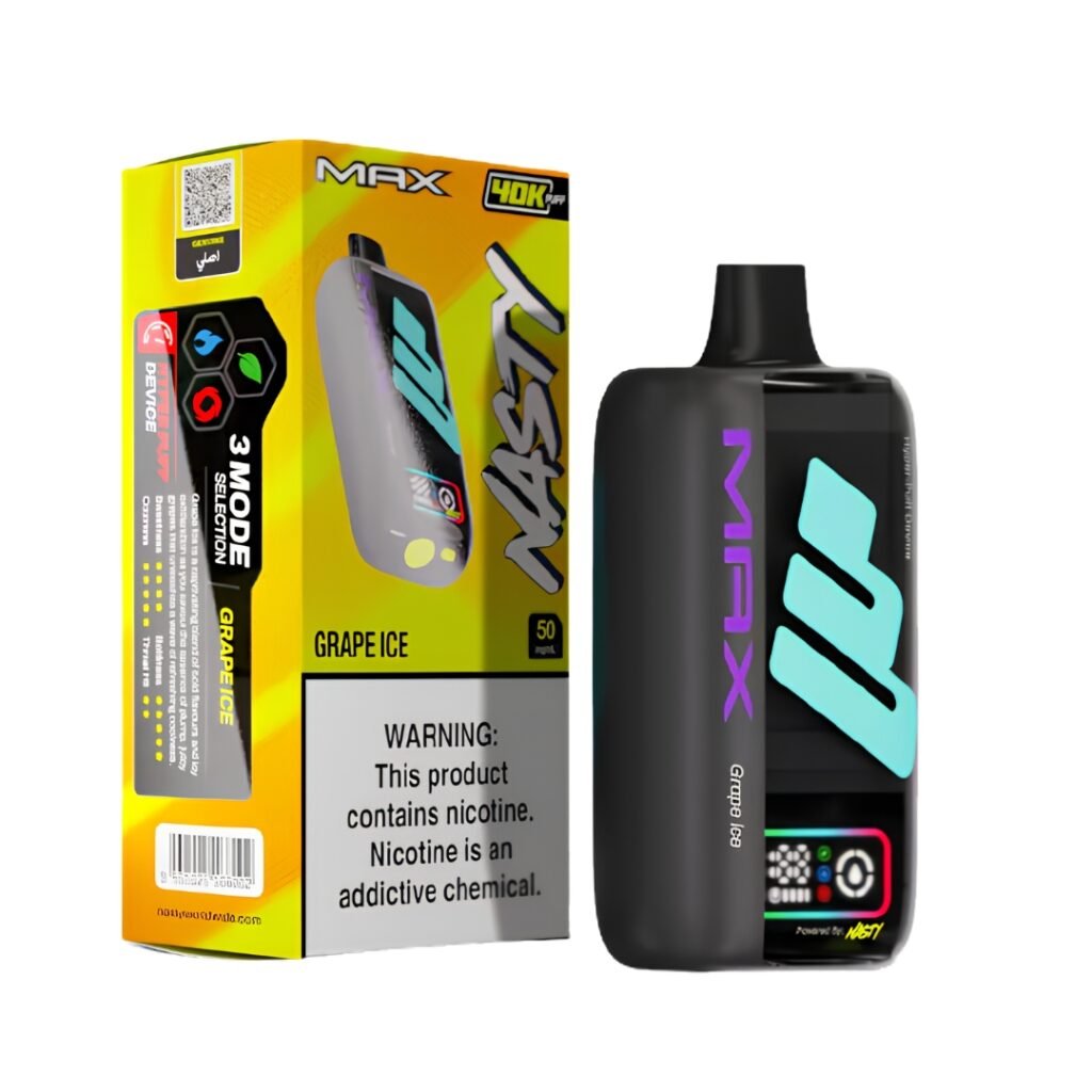 Grape Ice – NASTY MAX 40K Disposable Vapes – Vape wholesaler south africa | Wholesale vape south africa