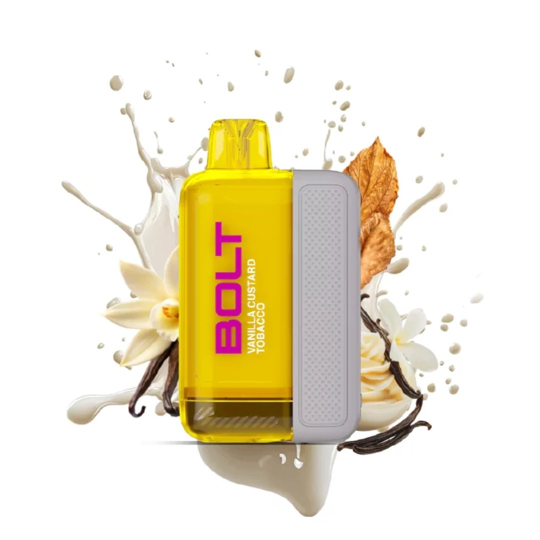 Vanilla Custard Tobacco – NASTY BOLT 50K Disposable Vapes – Vape wholesaler south africa | Wholesale vape south africa