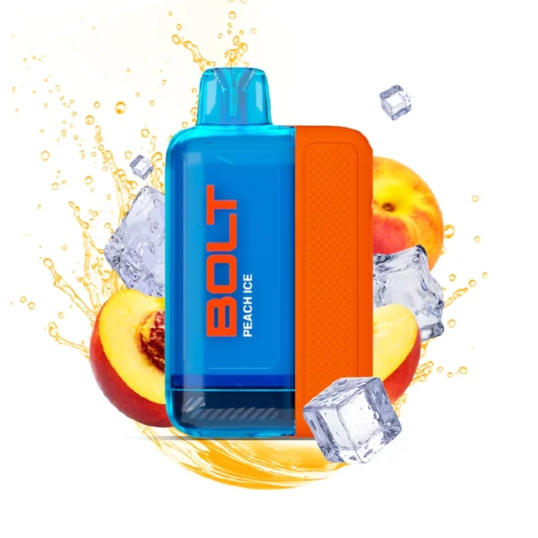 peach ice – NASTY BOLT 50K Disposable Vapes – Vape wholesaler south africa | Wholesale vape south africa